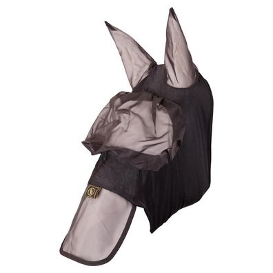 Fliegenmaske BR m/Ohre Mesh/Lycra Schwarz