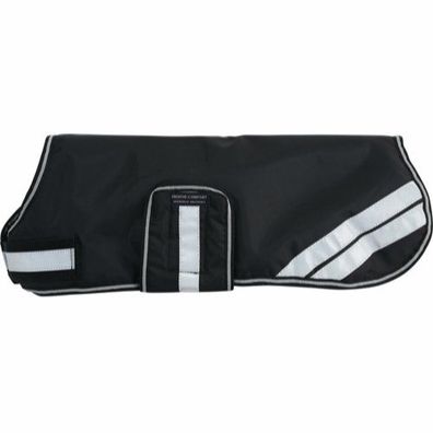 HorseGuard Hundemantel, reflektierend, schwarz