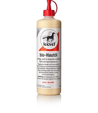 leovet Bio-Hautöl 500ml mit Ringelblume Karotte Johanniskraut