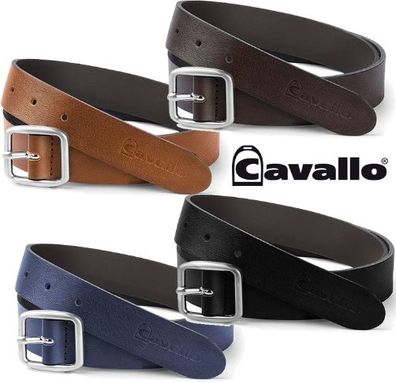 Cavallo Ledergürtel Elenora Sport blau 95cm