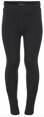 Equipage Kinderreithose Dai Kinderleggings Schwarz