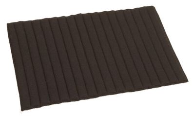 Covalliero Bandagierunterlage schwarz für vorne 45 x 29 cm