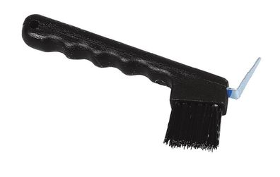 Kerbl Hufkratzer mit Bürste schwarz