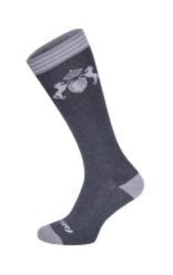 Fairplay Reitstrümpfe Reitsocken Royal, made in EU, dark grey-grey
