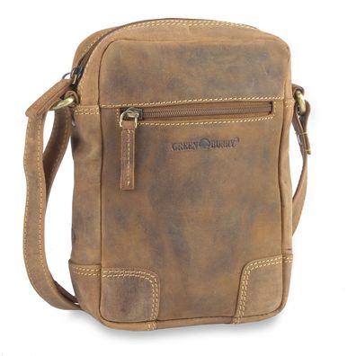 Greenburry Vintage Umhänger small 1832, braun, Herren