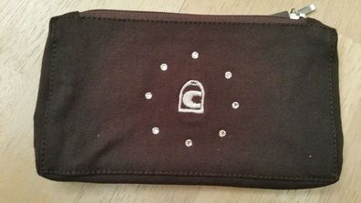 Cavallo Handytasche Mara in kaffee aus Mikrofaser mit Strassapplikation