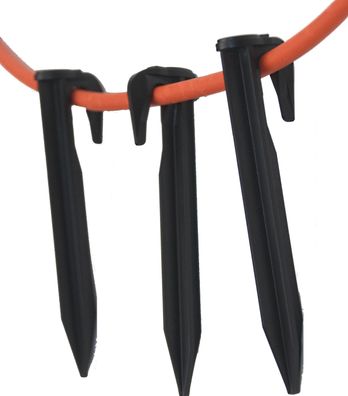 Haken Nägel bis 5,5 mm Kabel für LandXcape LX Draht Befestigung Heringe - HQ ABS