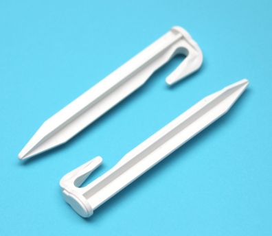 BIO Haken f. Greenworks Optimow Nägel aus Ökolog. Material Kabel Befestigung HQ