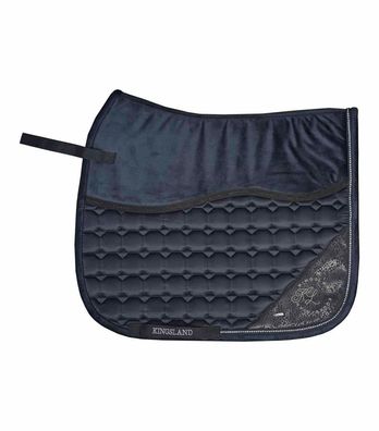 Kingsland odessa Satin- & Samtschabracke mit silbernen Strasssteinen Navy Sommer 2022