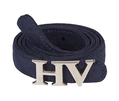 HV POLO Damen Gürtel Donna Navy mit silberner Schnalle