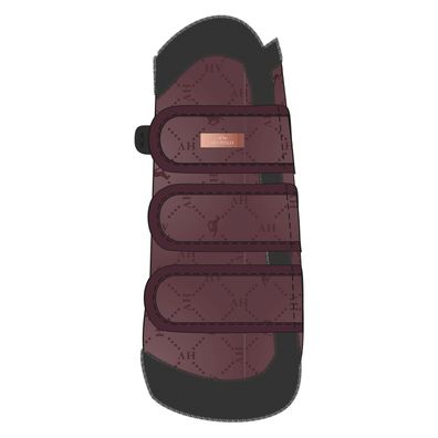 HV Polo Dressurgamaschen HVPCecile dark berry mit Kunstpelz