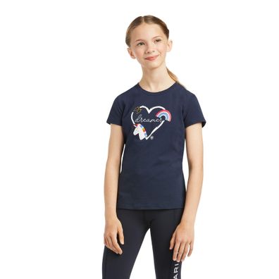 ARIAT Kinder T-Shirt Someday navy mit Pony Grafik