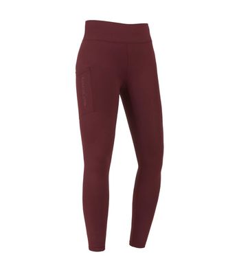Kingsland karina F-Tec Full-Grip Reitleggings Hose für Damen Red Port Royal 2022