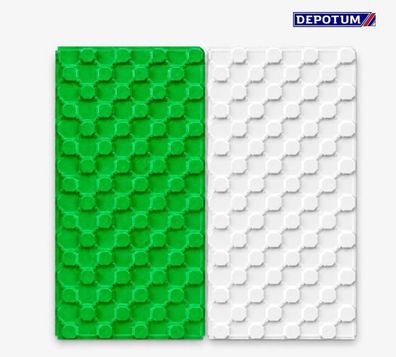 Fußbodenheizung Noppenplatte Esstrich EPS Platten 120x60cm 0,72m²