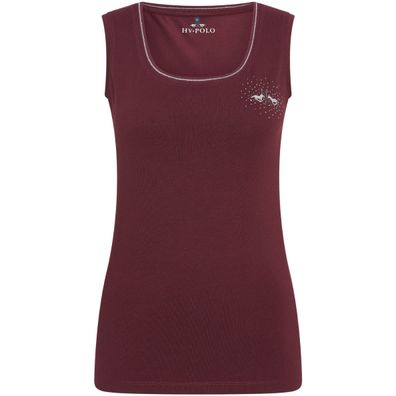 HV Polo Singlet HVPClassic Tank Top Dark berry FS/2022