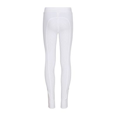 Equipage Kinderreithose Dai Kinderleggings Tights weiß Full Grip