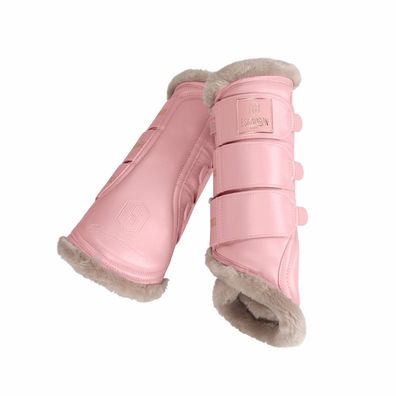 Eskadron Gamaschen Glamslate Fauxfur pearl rose Heritage HW 23/24