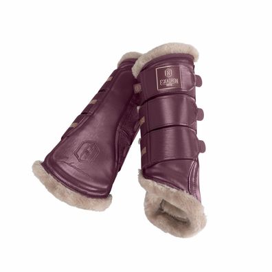 Eskadron Gamaschen Glamslate Fauxfur cassis Heritage HW 23/24