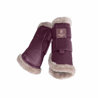 Eskadron Gamaschen MESH Fauxfur cassis Heritage HW 23/24