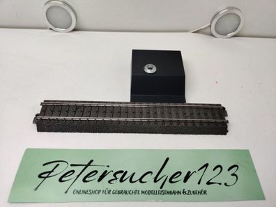 Märklin H0 322993 / 1 x Infrarot Anschlussgleis C-Gleis / Grau