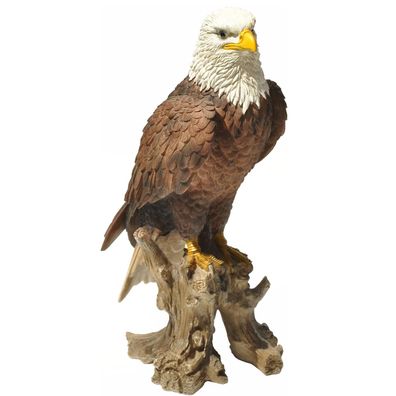 Dekofigur Gartenfigur Weißkopfseeadler