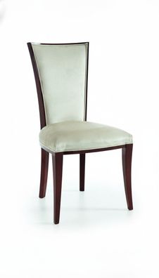 Designer Stuhl Sessel Königlicher Klassiker Stühle Polster Lehn Sitz Holz Neu K4