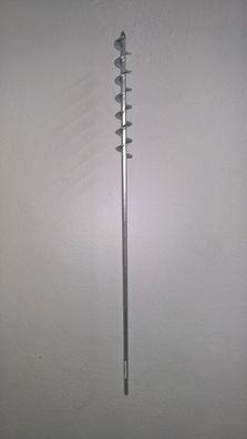 Handbohrer 6cm 60mm für Akkuschrauber Erdlochbohrer Bohrer Erdbohrer Pfahl Loch