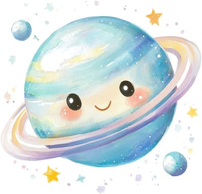 Bügelbild Bügelmotiv Weltall Astronaut Rakete Alien Kawaii verschiedene Größen