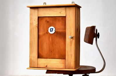 Wandschrank Holz Antik Alt Vintage Apothekerschrank 17 Shabby Landhaus Hängeschrank