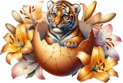 Bügelbild Bügelmotiv Ostern Frühling Ei Tier Hase Eule Igel verschiedene Größen