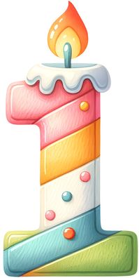 Bügelbild Bügelmotiv Zahl Geburtstag Kerze Junge Mädchen verschiedene Größen