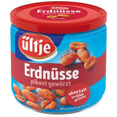 Ültje Erdnüsse Pikant ohne Fett 180 g