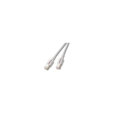 EFB RJ45 Patchkabel S/FTP, Cat.6, VC LED, 2,00m, grau