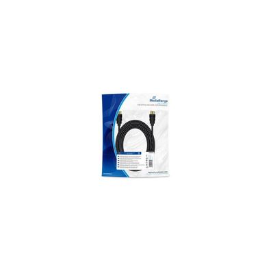 MediaRange HDMI High Speed Ethernet Anschlussk. 10Gibt/s 5m