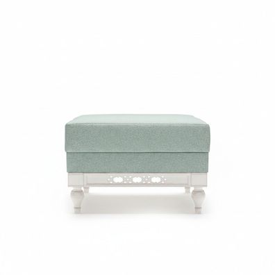 Klassischer Hocker Retro Rustikal Fußhocker Ottomane Sitzbank Bank Neu Flp3a