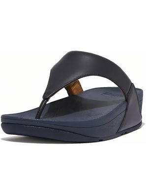 FitFlop Damen Flip Flops Lulu Leather Toepost I88
