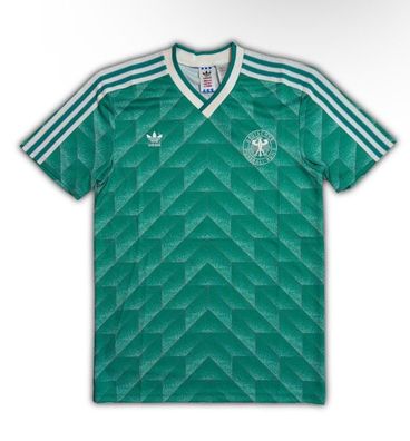 Deutschland DFB Trikot 1990 Auswärts Grün Retro S-M-L-XL-XXL-XXXL