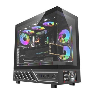darkFlash - DS950 SCRN BLK + 6F - Computergehäuse
