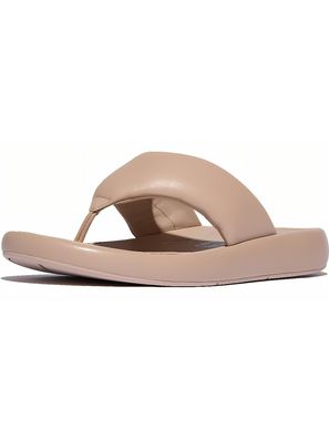 FitFlop Damen Flip Flop Iqushion D-Luxe Padded Leather Toe-Post Sandals JB6