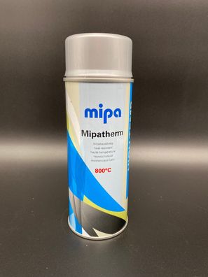 1x Mipa Mipatherm Spray silber 400ml bis 800°C hitzebeständig Thermolack Auspuff