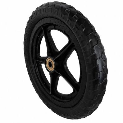 Komplettrad Vollgummi Reifen 12 Zoll Scooter Kickscooter Cityscooter Tretroller