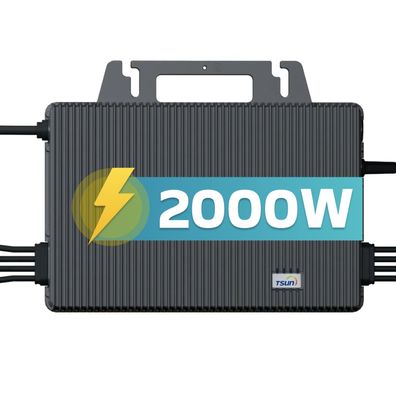 TSUN TSOL-MS2000 2000Watt Mikro-Wechselrichter Inverter für Balkonkraftwerk 4 MPPT