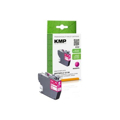 KMP Patrone Brother LC-3213M magenta 400 S. B102 remanufact