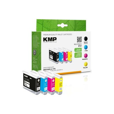 KMP Patrone Brother LC-970VALBP Multip. 300-350S. B76V