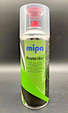1x Mipa Protector 2K Spray schwarz matt 400ml inkl. Härter Beschichtung Lack