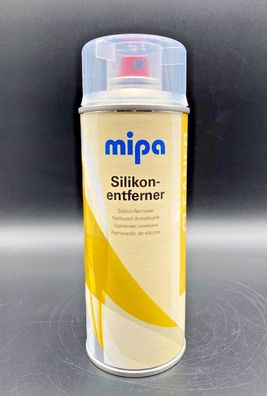 Mipa Silikon Entferner Spray 400ml farblos, Spraydose Entfetter Reiniger Autolack
