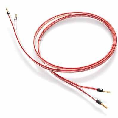 Sommercable -Twincord- LS-Kabel 1,5mm² - beidseitig Aderendhülsen vergoldet - Mono