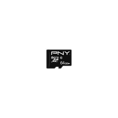 SD MicroSD HC Card 64GB PNY Performance Plus Cl.10 retail