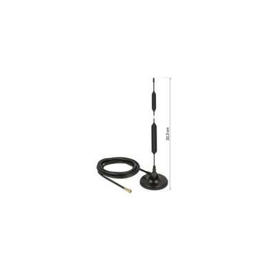 DELOCK GSM-Antenne SMA 5,0dBi Standfuß magnetisch out