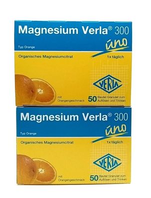 2x Magnesium Verla 300 uno Orange 2x 50 St Granulat